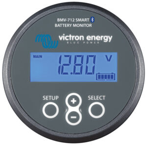 Victron BMV-712 Smart batterimonitor med Bluetooth og 500A shunt. Overvåg SOC, strøm og kapacitet—køb nu og få præcis batteri