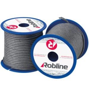 Robline Mini Ocean 3000 fortøjningstov i Dyneema SK78, 2 mm x 25 m. Boks med 10 ruller. Høj styrke, lav vægt — køb online nu.