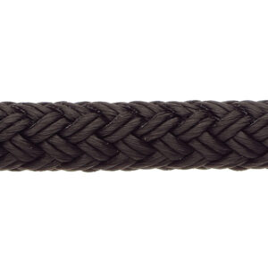 Robline Rio Fortøjningsline i sort, 10 mm og 1 m. Kinkefri, polyester, 2000 kg brudstyrke og meget let at splejse. Køb nu – h