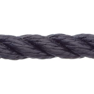 Robline Rapallo Navy 200m — 6 mm polyester fortøjning, 200 m, høj UV-modstand og let at splejse. Køb nu til båd og havn. Se v