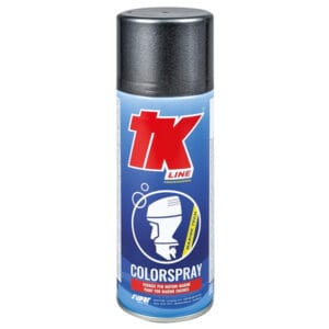 TK spraymaling – mariner grå metal 400 ml. Hurtigtørrende og vejrbestandig colorspray til touch-ups på motordele. Se variante