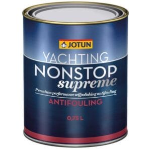Jotun non-stop supreme blå 3/4 ltr – selvpolerende bundmaling med op til 24 måneders beskyttelse. Køb nu for nem vedligeholde
