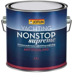 Jotun non-stop supreme blå 2.5 ltr - selvpolerende bundmaling med op til 24 måneders beskyttelse. Køb nu og beskyt skroget. H