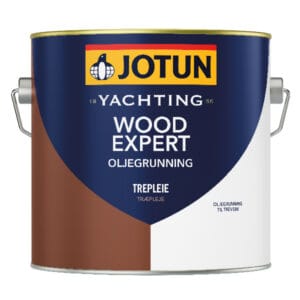 Jotun Wood Expert olie grunding 2,5l – træolie til båd, til indvendigt/udvendigt og eksotiske træsorter. Forbered til lakerin