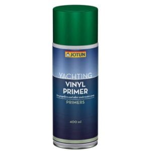 Jotun vinyl primer spray 400ml - hurtigttørrende grunder til bundmaling og alu-drev. Dækker ca. 4 m². Køb nu og forbered over