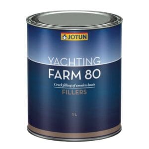 Jotun Farm 80 tætning 1 l – elastisk tætningsmasse til mindre sprækker i træbåde. Køb nu og reparer effektivt. Bestil i dag.