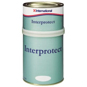International Interprotect Grå Sæt 2,5 L – 2‑komponent epoxyprimer til over/under vandlinjen. Køb nu for dokumenteret korrosi