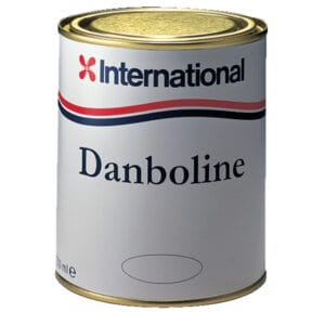 International Danboline 750 ML – specialmaling til kølsvin og dørk. Hvid & grå, robust og oliebestandig. Bestil Danboline 0,7