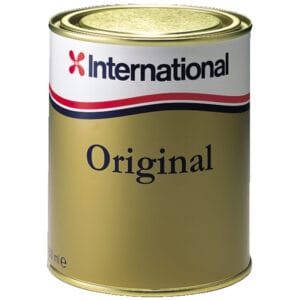 International Original Finishlak 750 ML – 1-komponent klar højglanslak til indendørs og udendørs brug. Velegnet til lysere tr