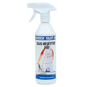 Effektiv glasrens spray med beskyttelse. Renser glas, spejle, krom og plexiglas samt giver smudsafvisende glans. Køb online nu.