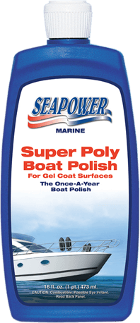 Langtidsholdbar bådpolish med Carnauba-voks og polymerresiner. Giver høj glans, vandafvisning og sæsonlang beskyttelse af gelcoat og glasfiber.