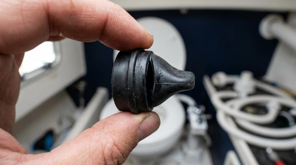 Reservedele til bådtoilet