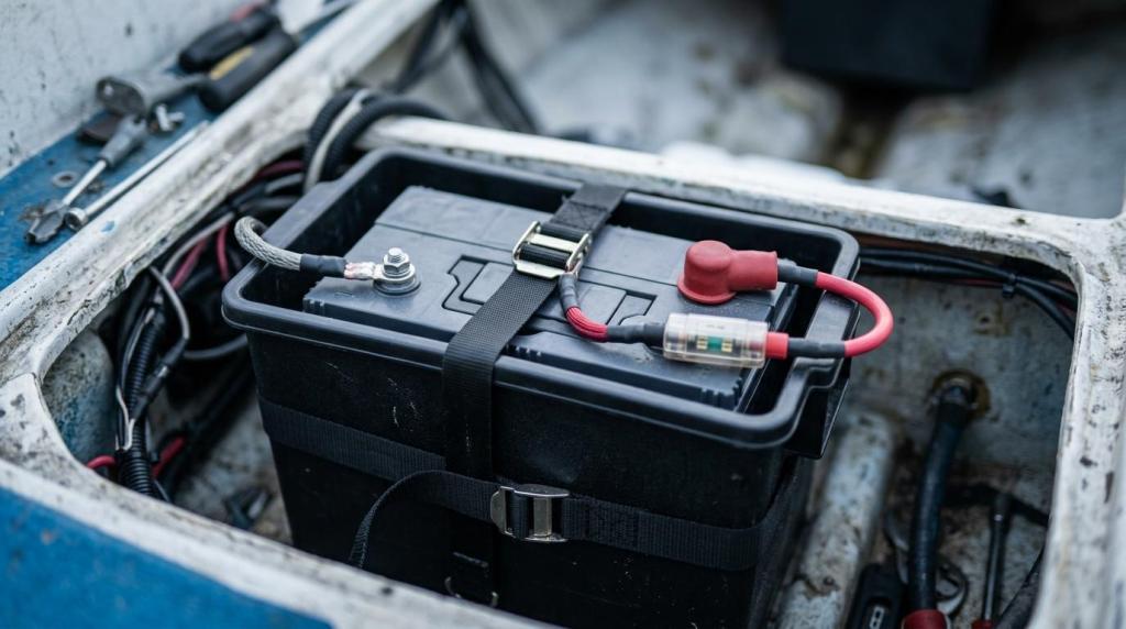 Sådan vælger du batterier til båd