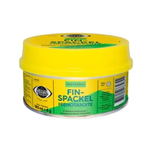 Plastic Padding Finspartel til revner, ridser og små buler. Hurtighærdende spartelmasse til metal og træ. Klar til maling på ca. 25 minutter.