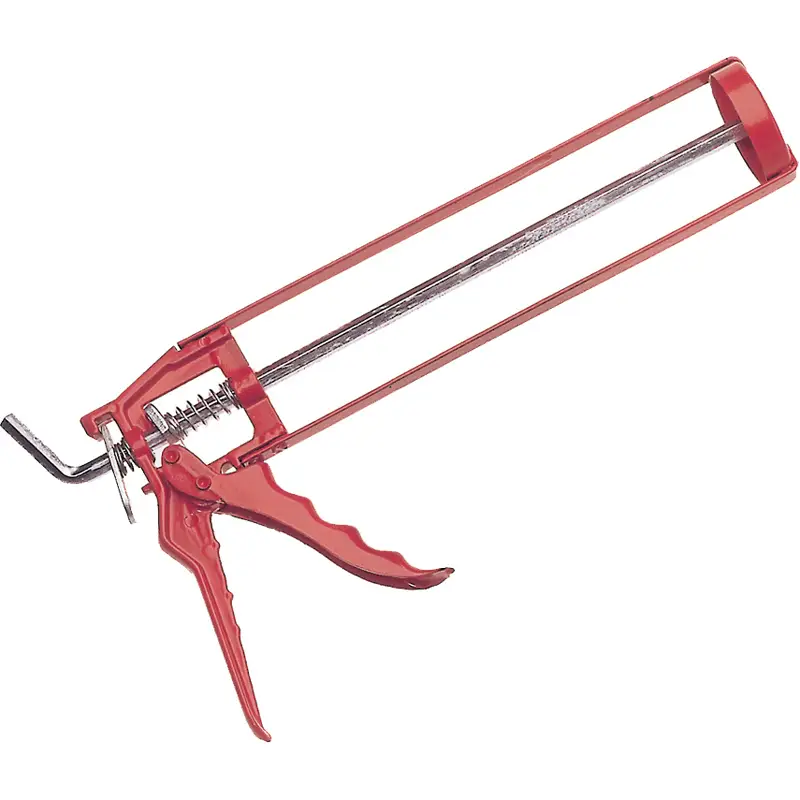 Robust fugepistol skelet til silikone, fugemasse og lim. Let konstruktion og præcis dosering. Passer til standard patroner. Bestil online.