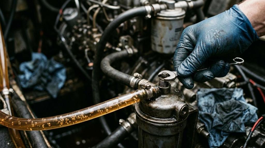 Luft i diesel efter filterskift? Sådan løser du det