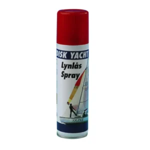 Effektiv lynlås spray til metal- og plastlynlåse. Smører, beskytter og forlænger levetiden. Ideel til båd, telt og outdoorudstyr.