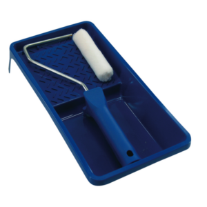 Komplet malerbakkesæt med glat filtrulle i 11 eller 15 cm. Giver en flot og ensartet finish. Refiler kan købes separat.