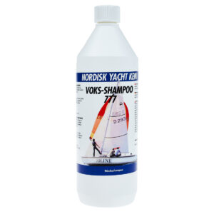 Koncentreret voksshampoo med naturvoks til glasfiber- og aluminiumsbåde. Rengør effektivt og efterlader en blank, beskyttende overflade.