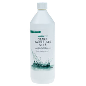 Kraftig kalkfjerner til kalk, rust, okker og cementstøv. Velegnet til fliser, sanitet og metal. Effektiv afkalkning til professionelle.**