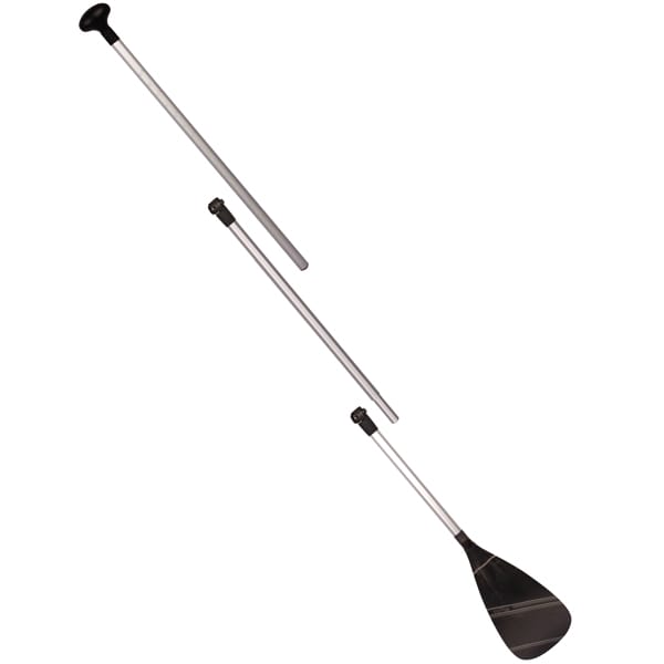 Padle aluminium til SUP, justerbar 175–215 cm. Sort aluminiumspadle med Ø29 mm skaft. Køb nu – hurtig levering og klar til so