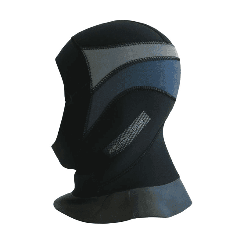 Køb Aqua Pro Hood 5 mm neoprenhætte til sejlads. Beskyt dit hoved og hals mod kulde med optimal pasform. Bestil nu!