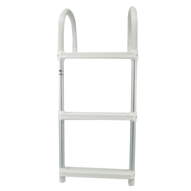 Badestige fås i 5 varianter med Laengde Boejle udv - Indv: 90 cm - 23,5/18 cm, 120 cm - 23,5/18 cm, 150 cm - 23,5/18 cm, 90 cm - 32/26 cm, 120 cm - 32/26 cm.