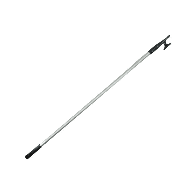 Køb en 180 cm bådshage i letmetal med plasthage. Ideel til fortøjning og håndtering af din båd. Få fat i din bådshage nu!