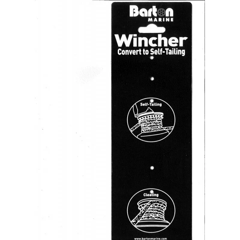 Barton Wincher er en gummistøbt spilwincher, der konverterer standard spil til self-tailing. Vælg mellem størrelserne Small, Medium, Large og X Large.