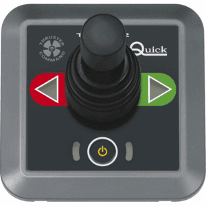 Få præcis kontrol over din bovpropeller med Quick betjeningspanel joystick. Bestil nu og forbedr din manøvrering ombord!