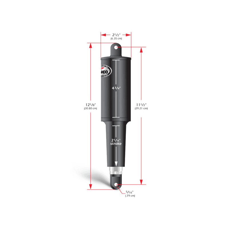 Køb Lenco Ekstra Cylinder 12V til dit trim plan sæt. Forbedr bådens stabilitet og kontrol under sejlads. Få optimal ydeevne ombord.