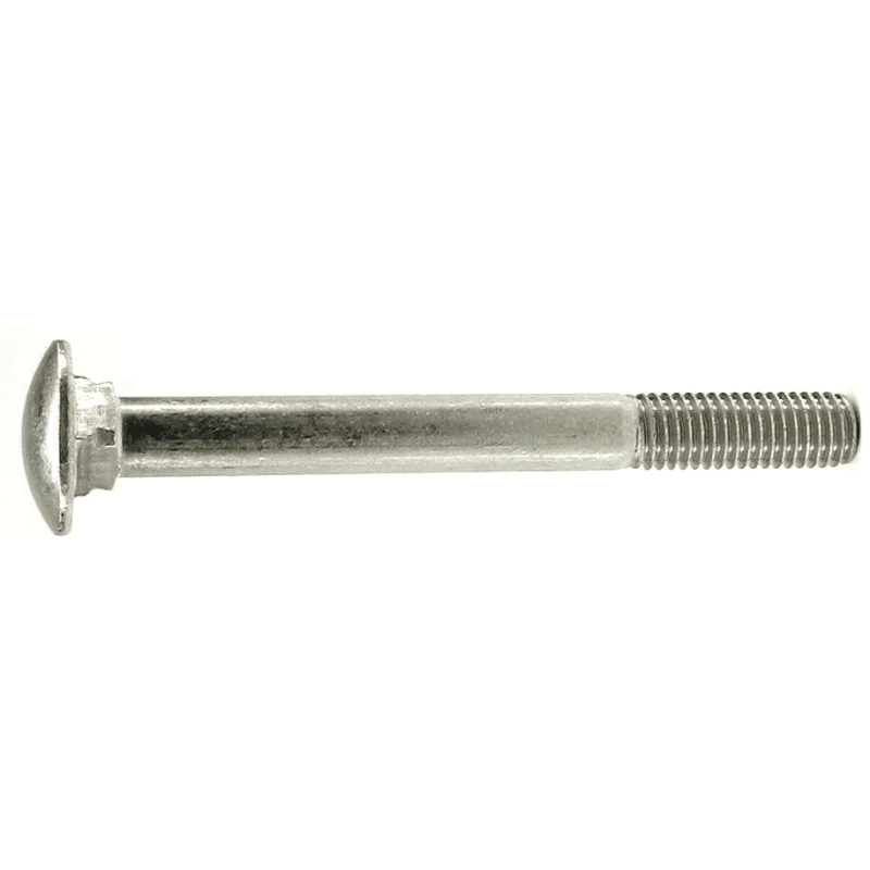 Bræddebolt Din 603 A4 fås i 22 varianter med Mål: 6 x 20, 6 x 30, 6 x 40, 6 x 50, 6 x 60, 6 x 70, 6 x 80, 8 x 20, 8 x 30, 8 x 40, 8 x 50, 8 x 60, 8 x 70, 8 x 80