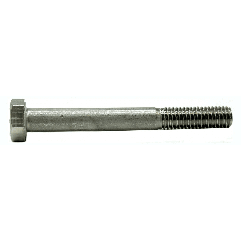 Bolt Din 931 A4 fås i 29 varianter med Mål: 5 x 30, 5 x 35, 5 x 40, 5 x 45, 5 x 50, 5 x 60, 6 x 30, 6 x 35, 6 x 40, 6 x 45, 6 x 50, 6 x 60, 6 x 70, 6 x 80, 8 x