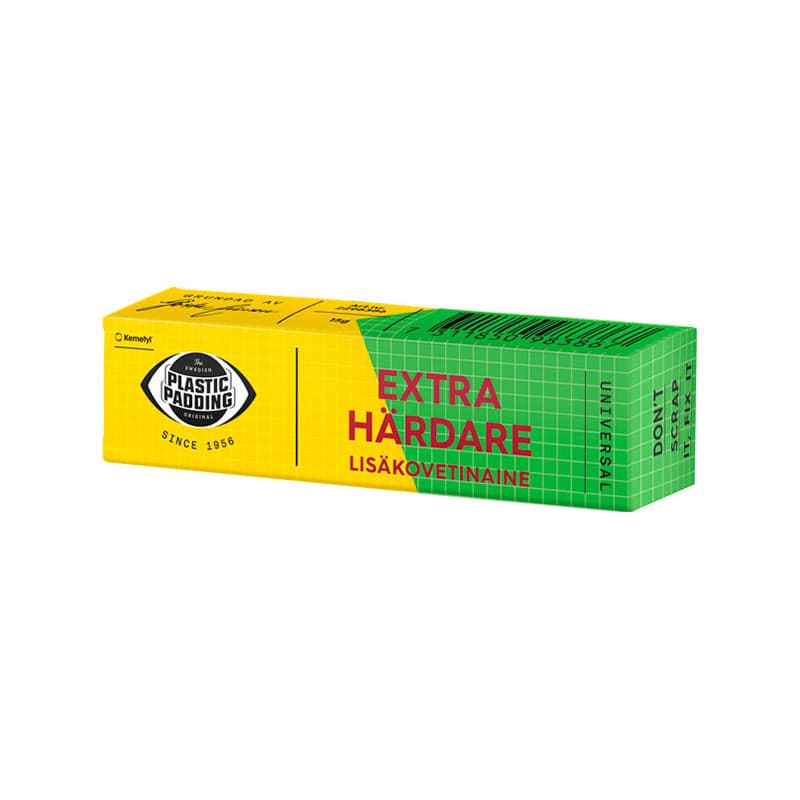 Køb Plastic Padding Extra Hærder 15g til stærke reparationer ombord. Ideel til plastik og kompositmaterialer. Få dine reparationer gjort hurtigt!