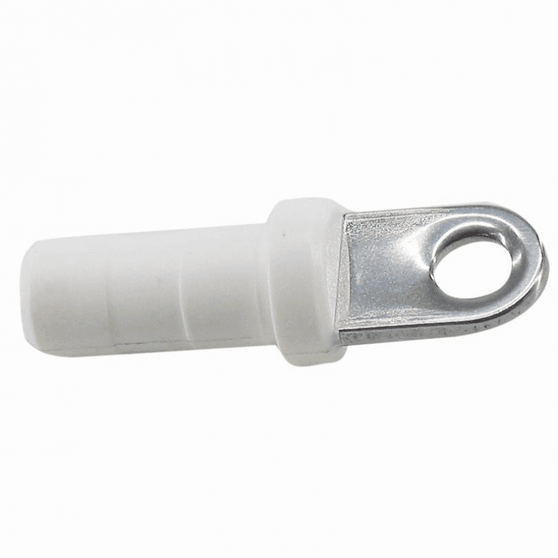 Køb endestop til svirvel dæksbeslag 200632. Ideelt til rør med indvendig diameter 13 mm. Sikr din kaleche effektivt. Bestil nu!