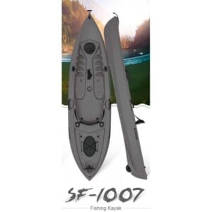 Oplev Seaflo sit-on-top fiskekajak. Ideel til fiskeri og snorkling med komfort og stabilitet. Bestil din kajak i dag!