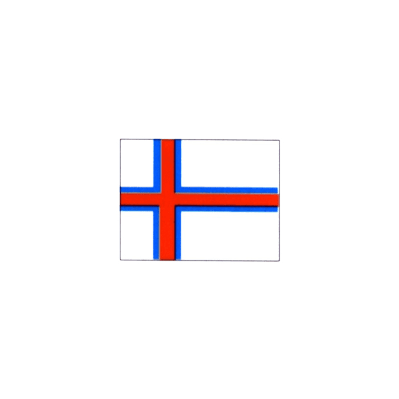 Færøsk nationalflag i flere størrelser. Vælg den rigtige størrelse til din flagstang.