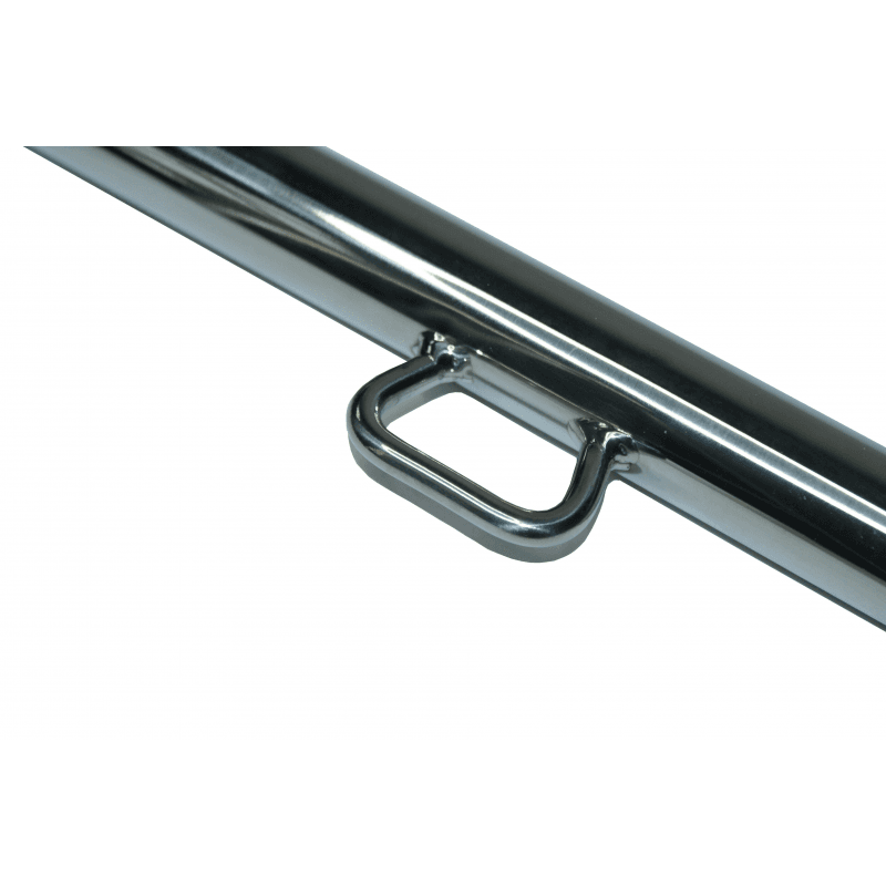 Køb flagstang i rustfrit stål 60 cm til din båd eller trailer. Holdbart og stabilt design. Bestil nu!