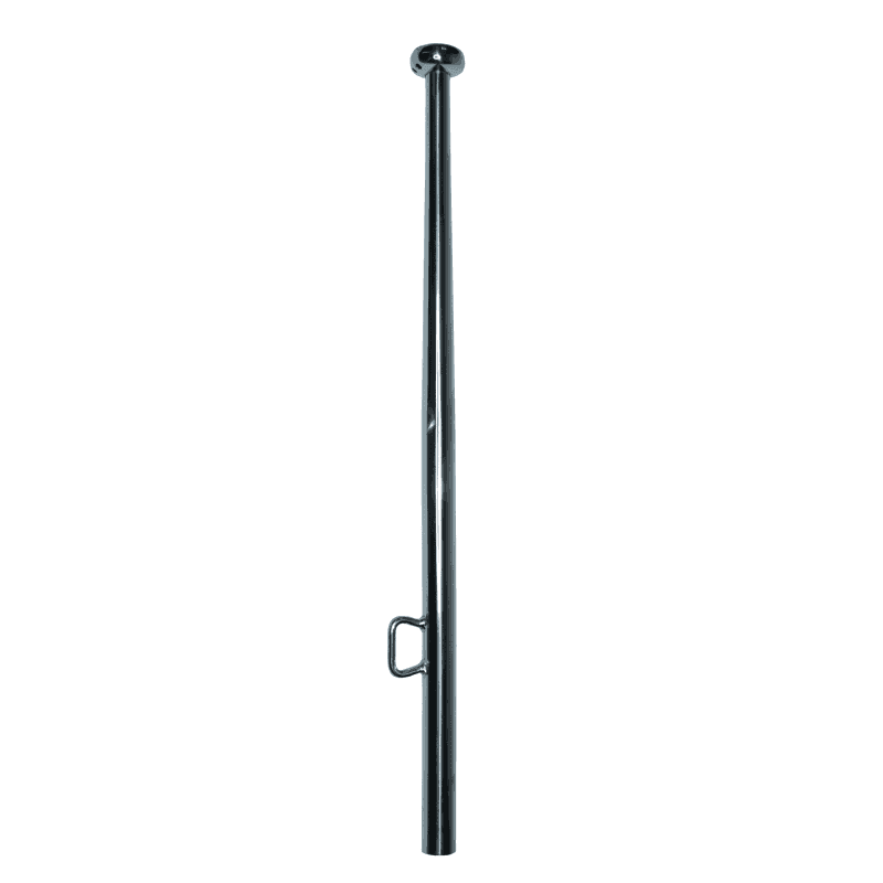 Køb flagstang i rustfrit stål 60 cm til din båd eller trailer. Holdbart og stabilt design. Bestil nu!