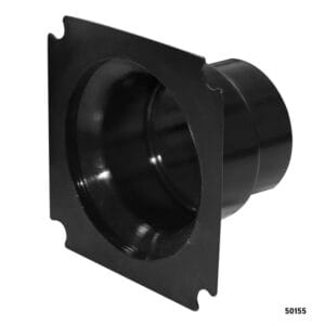 Flange til luftventil fås i 2 varianter med Diameter: 65 mm, 100 mm.
