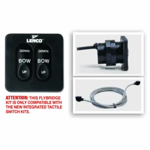 Flybridge kit standard fra Lenco fås i 4 varianter med Længde: 6,1 meter, 9,1 meter, 12,2 meter, 15,2 meter.