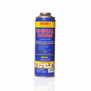 Køb gasdåse til tågehorn. Sikre din sejlads med 380 ml gas til optimal funktion. Bestil nu og vær klar til tåget vejr!