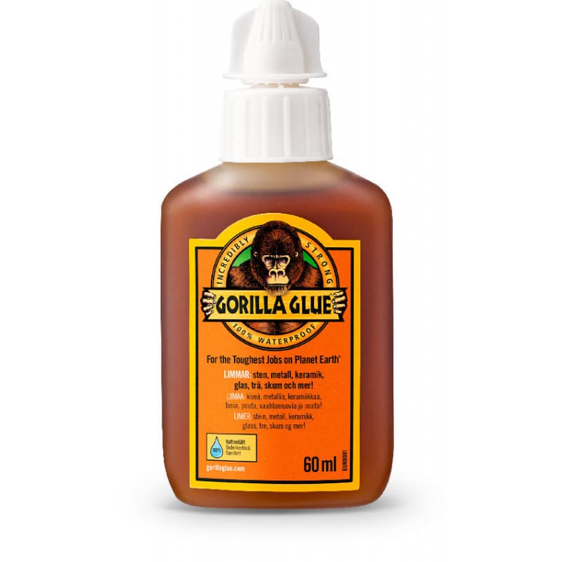 Gorilla Glue er en stærk kontaktlim til bådpleje. Vandtæt og ideel til reparationer. Få den nu!