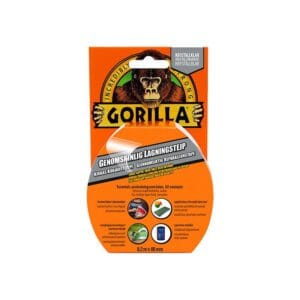 Køb Gorilla klar reparationstape til sikre reparationer ombord. Vandtæt og alsidig tape til alle projekter. Bestil nu!