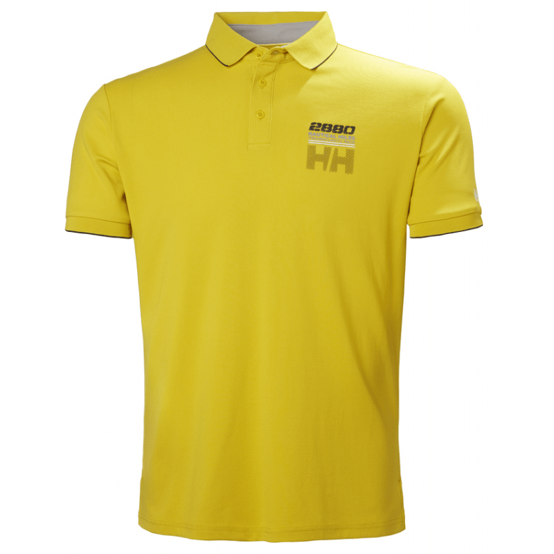 Helly Hansen HP Racing Polo - Gul - Herre fås i 3 varianter med Størrelse: S, XL, XXL.
