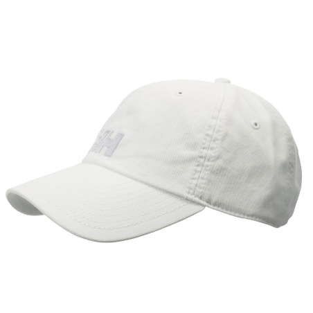 Køb Helly Hansen Logo Cap i hvid. Perfekt til sejlads og vandsport. Beskyt dig mod solen med stil. Bestil nu!