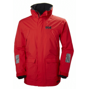 Køb Helly Hansen Pier Jacket Rød til sejlads. Fås i størrelserne S, M, L og XXL. Vælg variant for velegnet pasform.