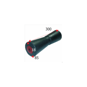 Køb kølrulle heavy duty på 290 mm til sikker transport af din båd. Holdbar og nem at installere. Bestil nu!