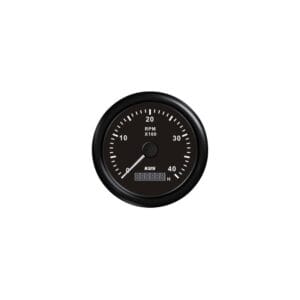 KUS omdrejningstællere og timetællere til 12V og 24V. Vælg variant med forskellige justeringsmuligheder og omdrejninger pr. minut.