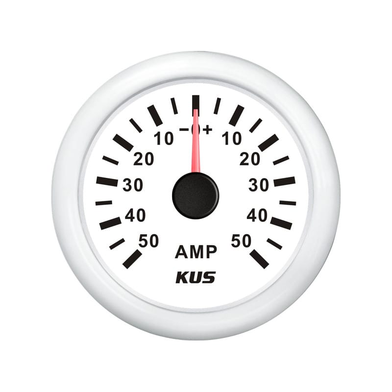 KUS/Sensotex amperemeter fås i 2 varianter med Farve: Sort, Hvid.